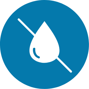 Leak Resistant Snap-Seal Lid Icon